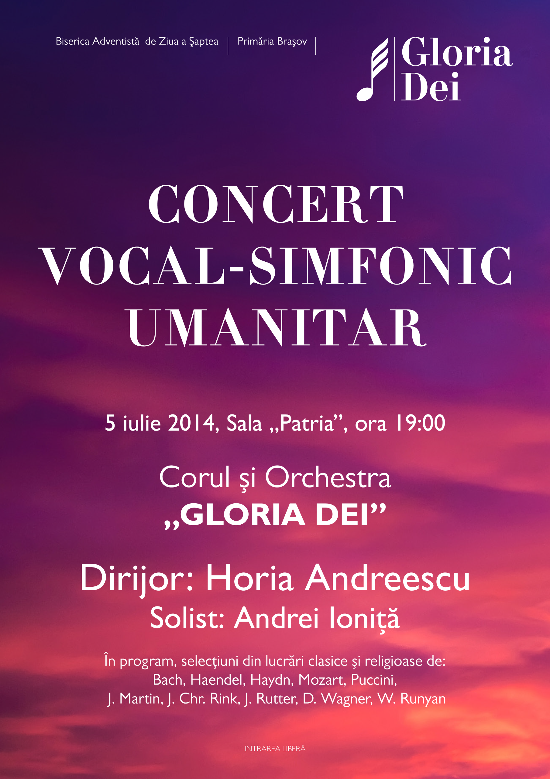 Brașov, 5 iulie 2014, Sala Patria