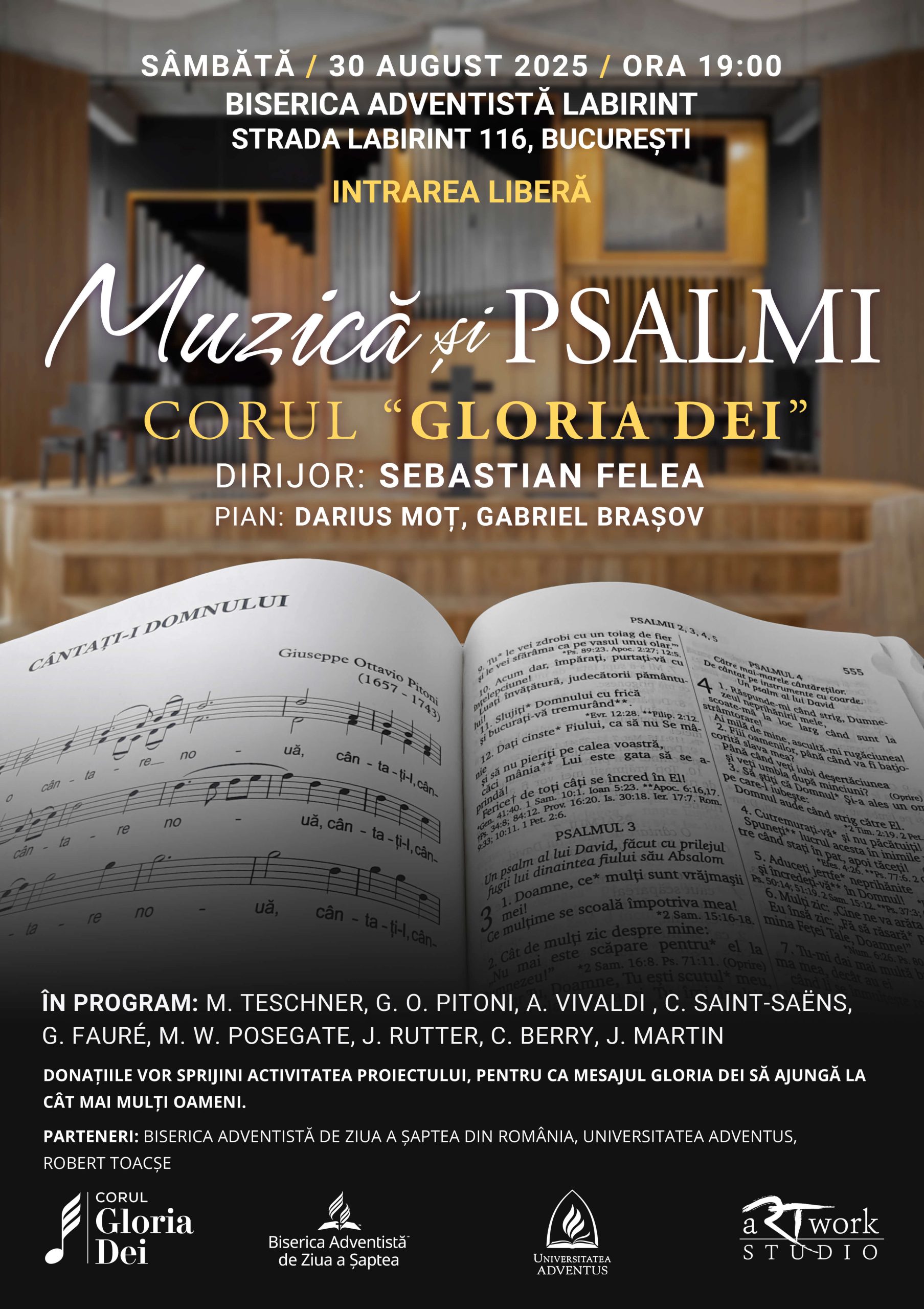 București, 30 august 2025, Biserica Adventistă Labirint