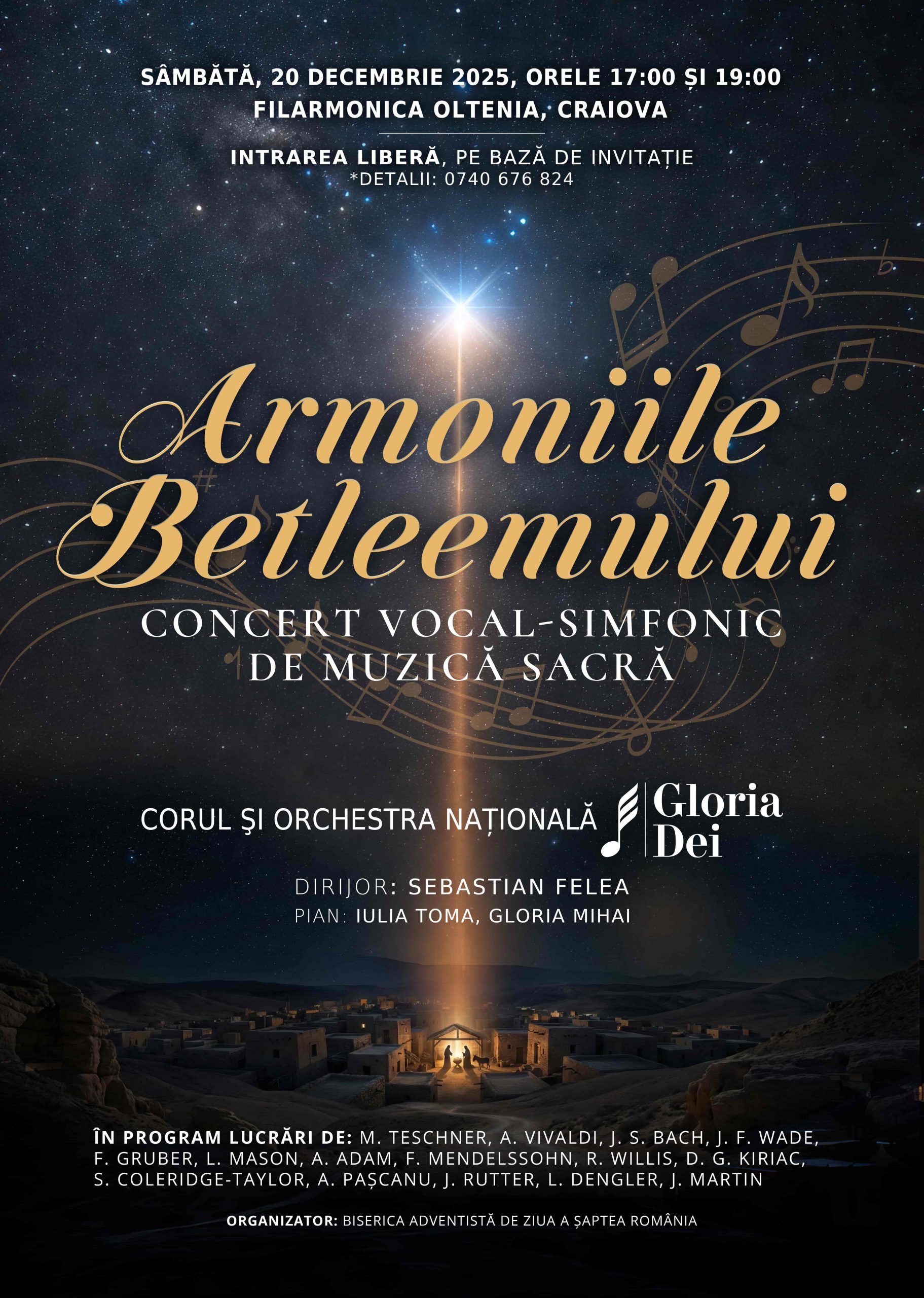 Craiova, 20 decembrie 2025, Filarmonica Oltenia